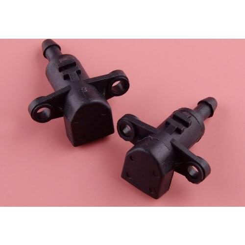 1 Pair Windscreen Windshield Washer Nozzle Wiper Water Spray Jet Fit for Kia Rio Hyundai Elantra 986303X000