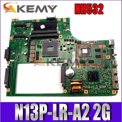 Akemy NAPA For FUJTSU NH532 NAPA Main Board REV.2.1 SLJ8C PGA 988B N13P-LR-A2 2G Mainboard