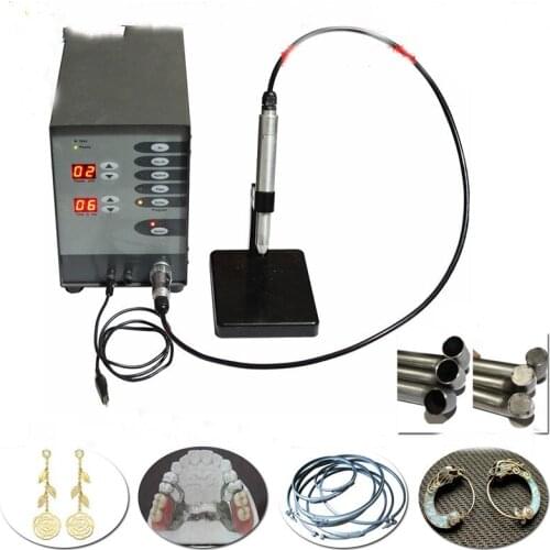220V Stainless Steel Spot Laser Welding Machine Automatic Numerical Control Touch Pulse Argon Arc Welder for Soldering Jewelry