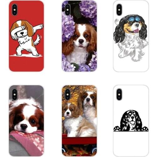 Cute Cavalier King Charles Spaniel Dog Phone Covers For Oneplus 3T 5T 6T Nokia 2 3 5 6 8 9 230 3310 2.1 3.1 5.1 7 Plus 2017 2018
