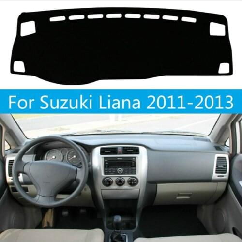For Suzuki Liana 2011 2012 2013 Dashboard Cover Sun Shade Non-slip Dash Mat Pad Carpet Car Stickers Interior Accessories