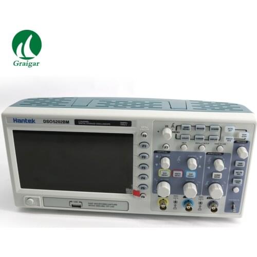 New Hantek DSO5202BM Digital Storage Oscilloscope 2 Channels 200MHz 1GSa/s 2M Record Length