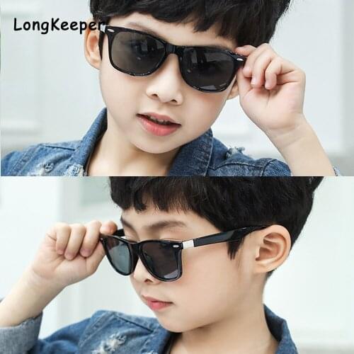 Kids Cute Square Rivet Sunglasses Children Cool Pink Blue Silver Mirror Eyeglasses Boys Girl Colorful UV Protection Eyewear 2020