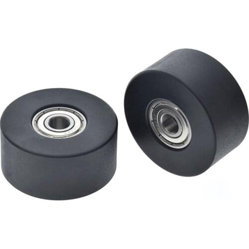 Rowing machine pulley cushion guide pulley PU polyurethane silent guide pulley double bearing rolling pulley 8*46*22,10*46*22