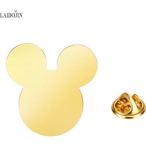 LAIDOJIN Gold Brooches For Clothes
