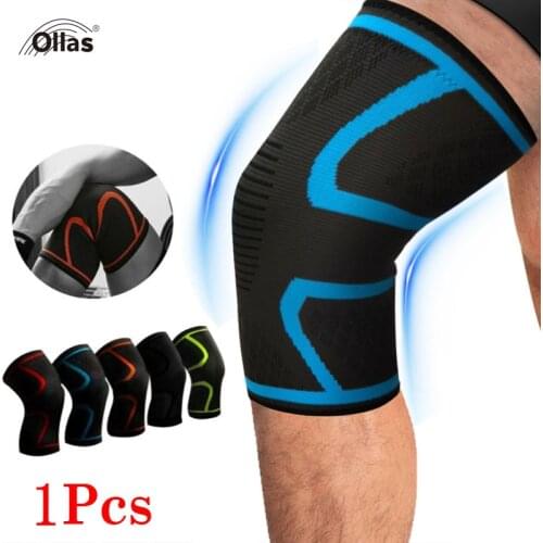 Nylon Sports Safety Knee Pad Support Running Cycling Bandage Basketball Elastic Adult Brace Protector Fitness Arthritis Elbows