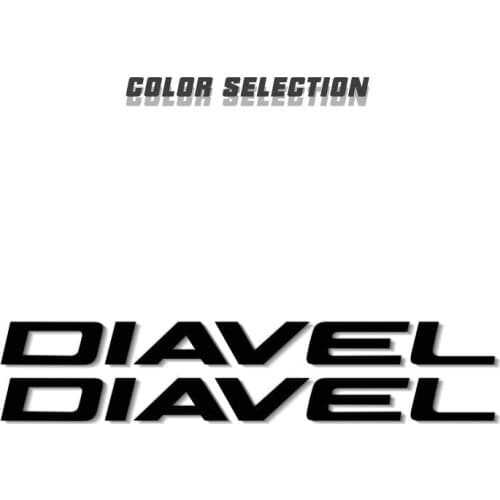 New Motorcycle Reflective Fuel Wheels Fairing Portable Luggage Helmet Stickers Sign Decoration Decals For DUCATI DIAVEL diavel