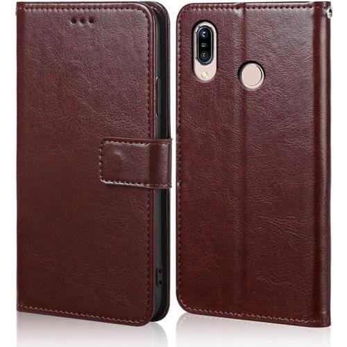 Luxury Leather Flip Case For ASUS ZenFone Max M1 M2 Case Wallet Cover For ASUS ZB633KL ZB632KL ZB555KL ZB556KL Card Slot Silicon