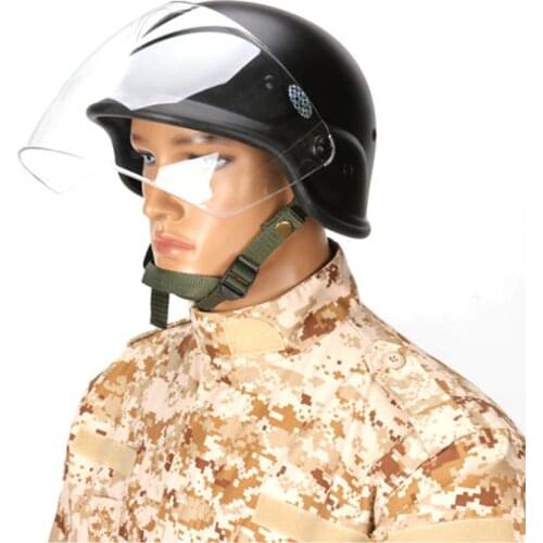 SWAT Airsoft M88 Style PASGT Helmet with Visor War Game Helmet Tactical Accessories