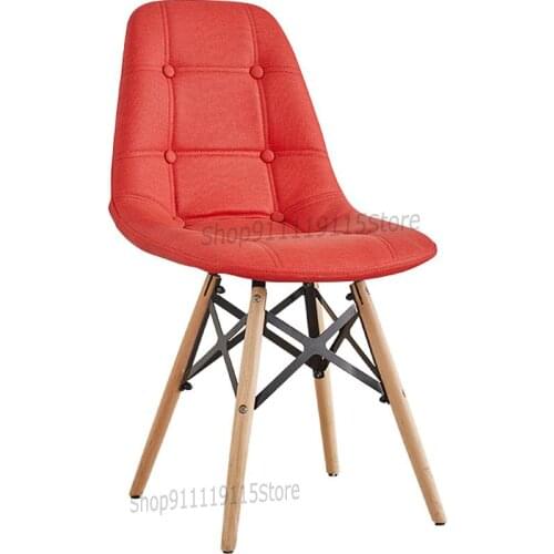Leisure Chair Creative Fashion Home Modern Simple Desk Chair Computer Stool Armchair Adult Nordic Dining Chair