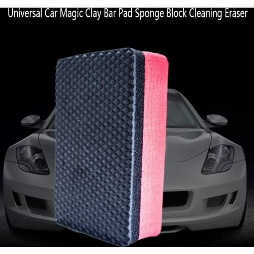 Universal Car Magic Clay Bar Pad Sponge Block Cleaning Eraser Wax Polish Pad Tool Car Wash Sponge