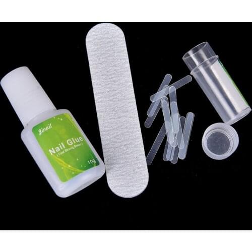 12PCS Toenail Ingrown Toenail Pedicure Tool Straightening Clip Curved Brace With Glue Kit for Toenails Toe nail High Quality