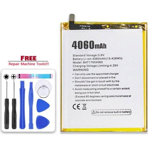 BAT17654060 4060mAh Replacement Battery For Doogee Mix 2 Mix2 Mobile Phone