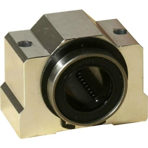 Aluminum box linear slider SCV 8/10/12/16/20/25/30/30/40/50/60UU linear guide optical axis