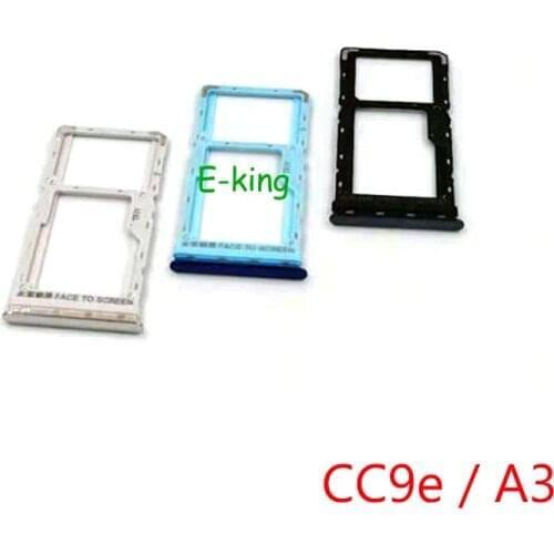 10PCS For Xiaomi Mi CC9E / A3 Sim Card Slot Tray Holder Sim Card Reader Socket