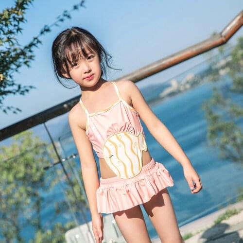 Bikini Girls Kids Child Swimsuit For Childrens Clothes Bathing Suits 2019 Children Baby Girl Skirt Heavy Embroidery Lovely