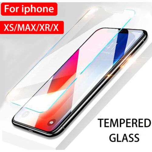 For iPhone xs max screen protector On ifon aifon iphoe XR X R S ix protective xsmax mas ecran salvapantallas tempered glass glas