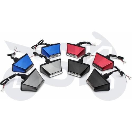 Motorcycle Rear License Plate Lamp For HONDA CBR600 CBR1000 F5 Add Driving Red Light and Braking Red Light Function