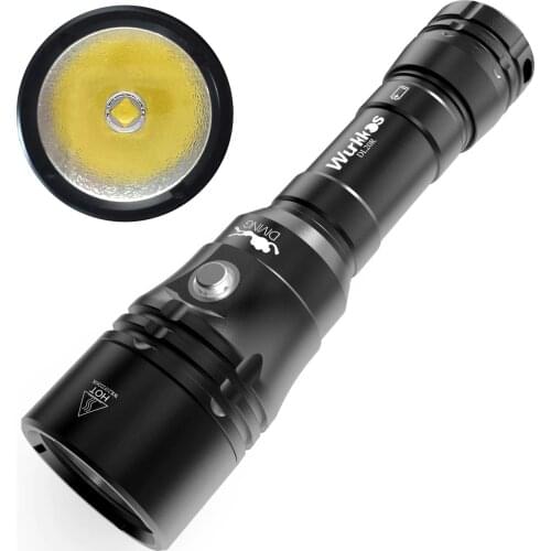 Wurkkos DL20R 18650 Dive Flashlight USB-C Powerful 3200lm Cree XHP50.2 LED Torch
