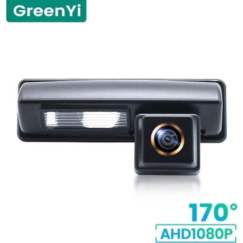 GreenYi 1080P HD 170° Car Rear View Camera For Toyota 2007 and 2012 camry Night Vision Reverse Reversing Vehicle Parking AHD