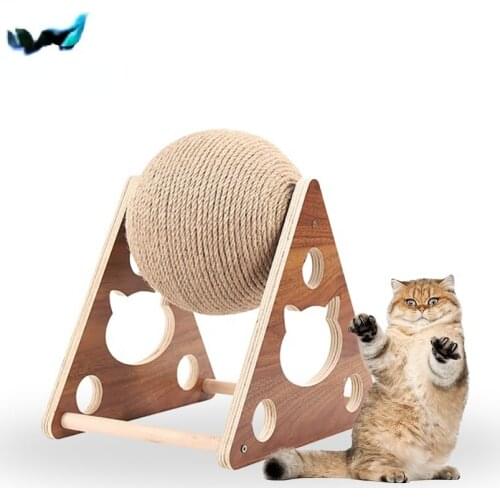 Interactive Pet Motion Cat Scratcher Cat Play Ball Toy