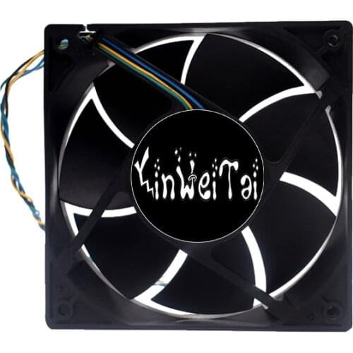Pwm cooling fan 644319-001 DS12025R12L 12025 120x120x25mm 12cm 12v 0.3A 4p Computer Case cpu cooler Fan
