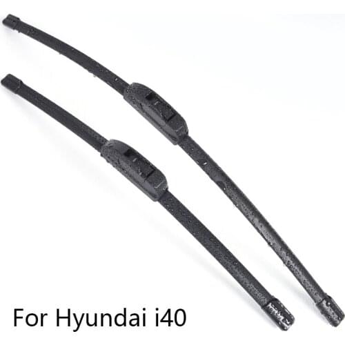 Car Windshield Wiper Blades for Hyundai i40 form 2011 2012 2013 Car Windscreen wiper Rubber