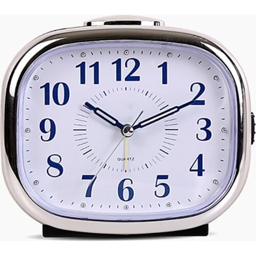 Multi-purpose Non Ticking Mute Alarm Clocks Snooze Function Bedside Clocks With Night Light Kids Luminous Alarm Clock With Music