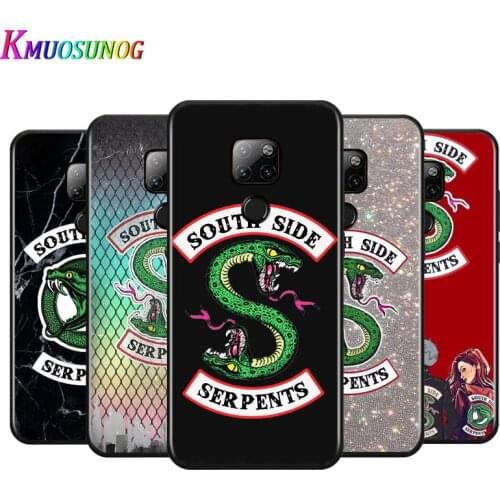 Riverdale southside For Huawei Mate 10 20 20X(5G) 30 40 40RS Nova5i PRO Lite Plus Black Soft Phone Case
