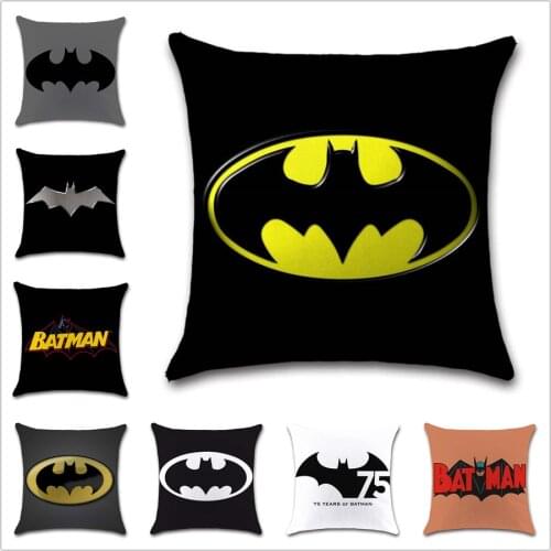 75 years logo sign mark cartoon Cushion Cover Decoration chair Home sofa seat friend kids cartoon bedroom gift pillowcase