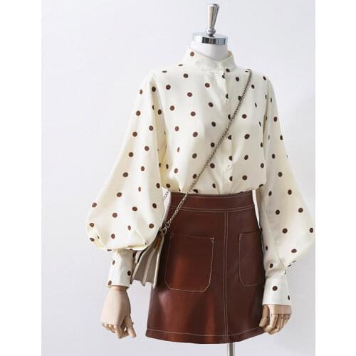 Блузки в горошек ONEIGHTWENTY China At AliExpress