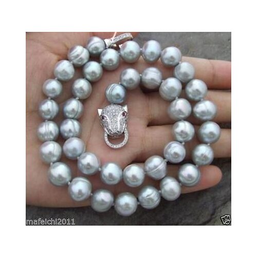 New Jewelry White Freshwater Pearl dragon Pendant Necklace