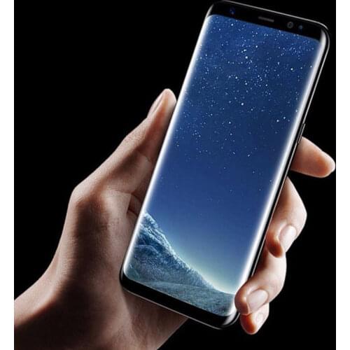 Transparent 3D curved full cover tempered glass for Samsung S9 S8 plus S7 edge S6 edge plus Note 8 with retail packaging
