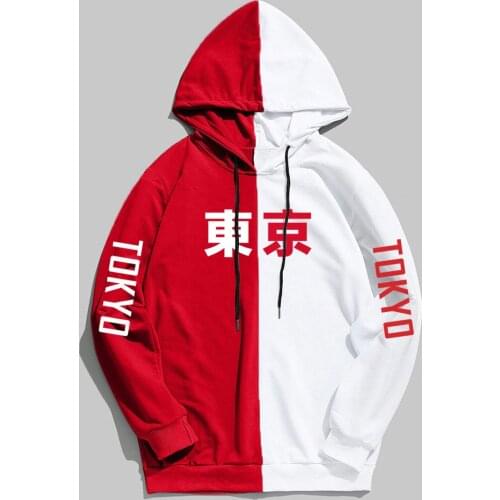 2019 Japanese New Arrival Cool Tokyo City Printing Harajuku Pullover Hoodies Hip Hop Thin Sweatshirt Hoodie Sportswear Hombre