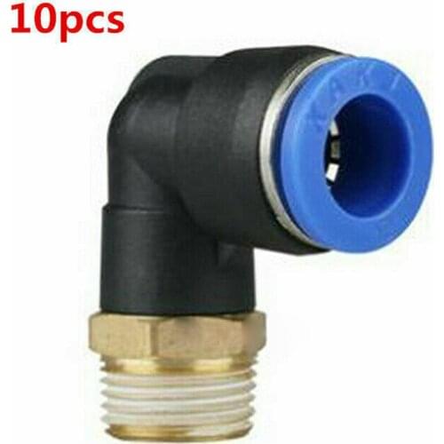 Universal Connector 1/8\\\" L Fitting 10pcs 8mm For Coats Tire Changer Machine Parts Tube Durable