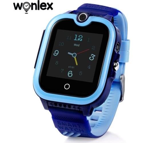 Wonlex KT13 Smart Watch 4G WIFI GPS Video Watch Remote Camera Photo for Children SOS Anti-Lost Locator Kids Waterproof IP67 Cloc