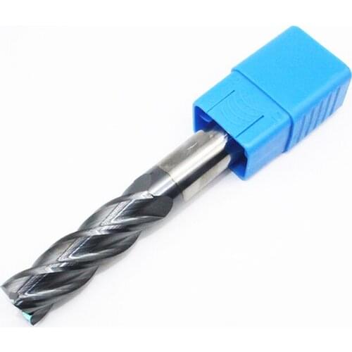 1PCS HRC50 18mm Solid Carbide Endmills D18X55LXD18X150L 4Flute Standard Length Slotted Face Mills