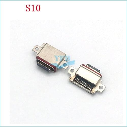 5pcs For Samsung Galaxy S10 S20 Plus USB Charging Port Connector Plug micro Jack Socket Dock Repair Part