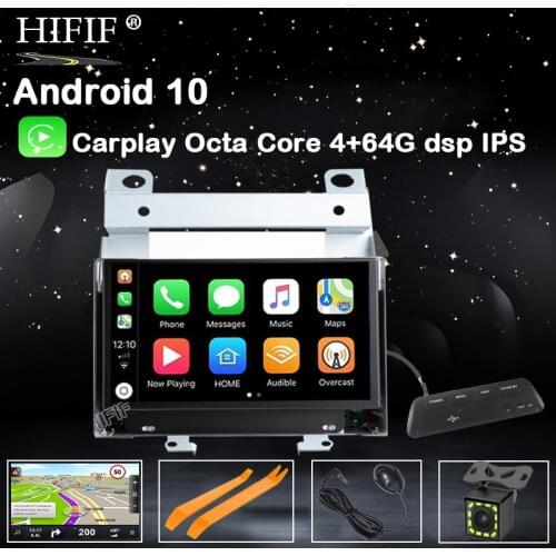 PX5 IPS Android 10 4G RAM 64G ROM CAR GPS For Land Rover Freelander 2 2007-2012 RADIO STEREO NAVIGATION Audio NO DVD PLAYER