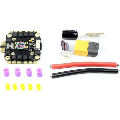 HAKRC HK8B45 BLheli_S 2-6S 45A 20/30.5mm Dual Hole FPV Brushless ESC for RC Race Freestyle Long Range 5/6/7inch Drone Quadcopter
