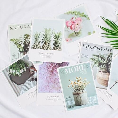 8Pcs Paper Card Fashion Cardboard INS Photography Background Ornament Photo Studio Backdrops Props Accessories 15x20cm 14x21cm