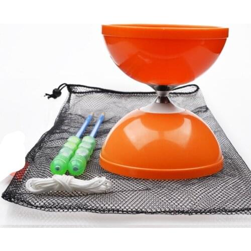 String juggling classic bowl outdoor play toy bowl Kidss Diabolo Bowl With Handsticks Bearing String Juggling Classic Toys