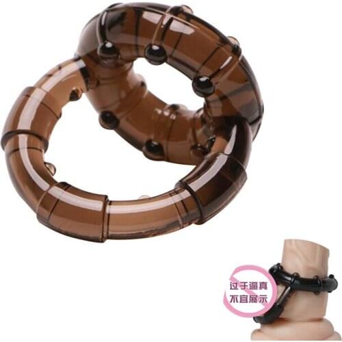 Delay Ejaculation Cock Ring Male Penis Erection Stretcher Extender Erotic Elastic Penis Rings Sex Toys for Men Adult Sex Product