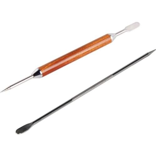 1PC Stainless Steel Latte Spatula Needle Coffee Fancy Barista Tool Cappuccino for Home Kitchen