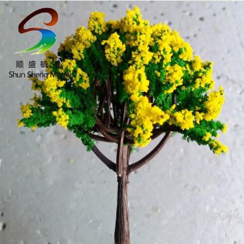 Scale model tree for model model train scenery layout