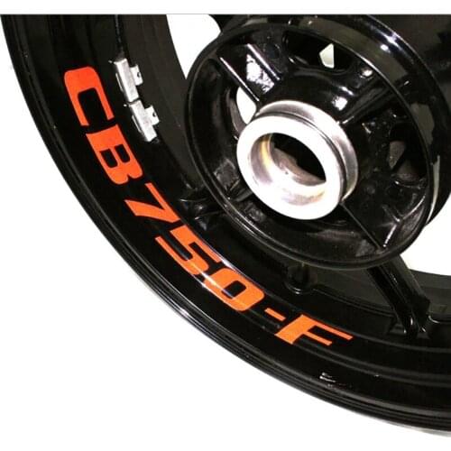 Motorcycle Wheel Sticker Decal Reflective Rim Bike Motorcycle Suitable for HONDA CB750-F CB 750-F