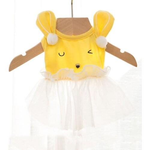 Newest Pet Dog Skirt Cute Little Dog Dress Thin Breathable Dog Cat Vest Skirt Spring and Summer Puppy Princess Skirt Pet Clothes