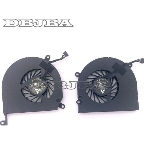 Original 2PCS laptop cooling fan For Apple MacBook Pro 15" A1286 notebook CPU + GPU Fan Left and Right Fan Vantilator 2008-2011