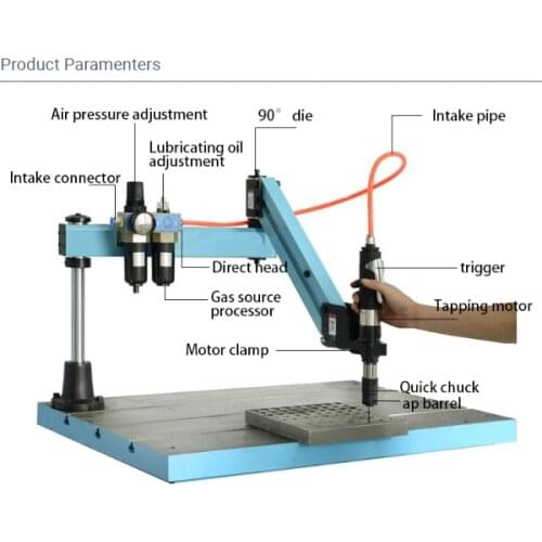 M3-M16 pneumatic tapping machine,air tapping machine