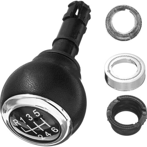 Speed GCar Gear Shift Head Gear Knob Boot Gaiter Frame For VW Passat B6 Car Gear Shift Head 2006-2011